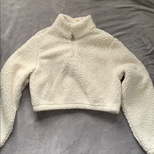 Supre White Quarter Zip (Australian Brand)